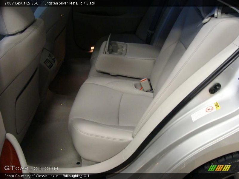 Tungsten Silver Metallic / Black 2007 Lexus ES 350