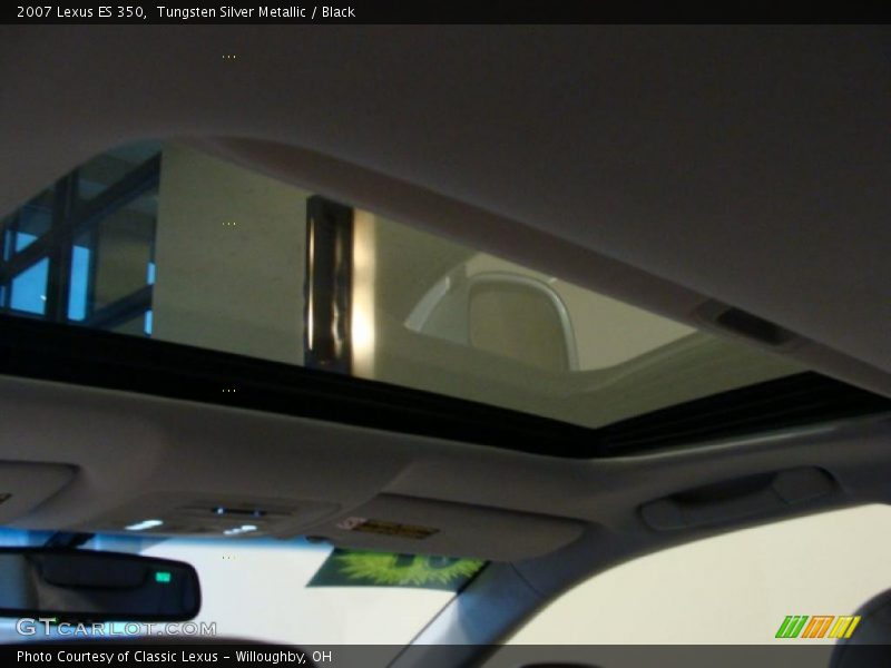 Tungsten Silver Metallic / Black 2007 Lexus ES 350