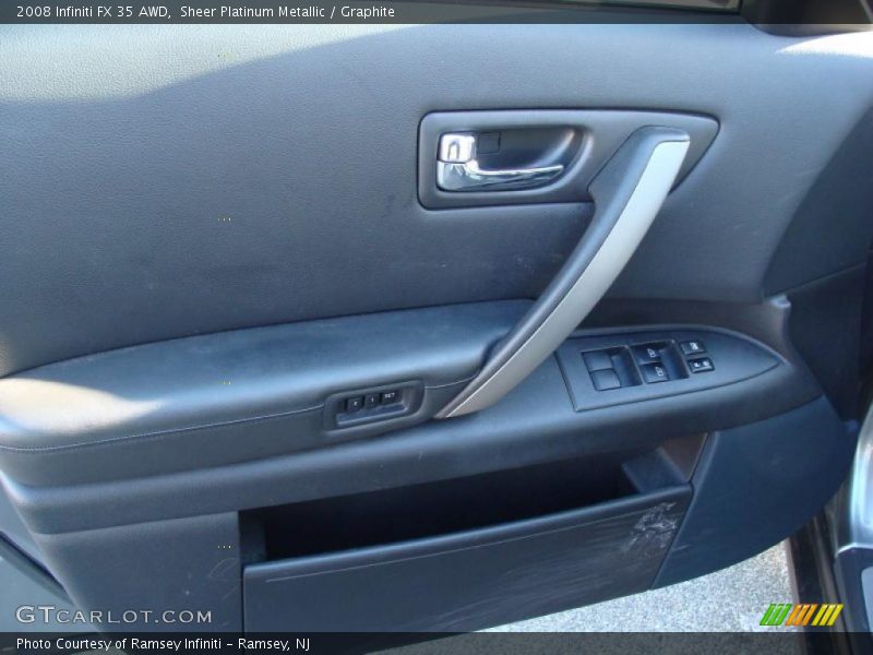 Sheer Platinum Metallic / Graphite 2008 Infiniti FX 35 AWD