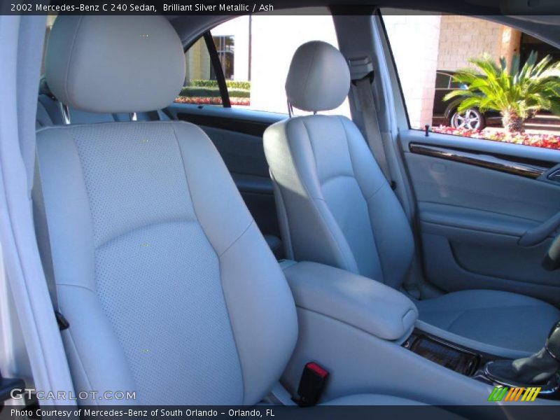 Brilliant Silver Metallic / Ash 2002 Mercedes-Benz C 240 Sedan