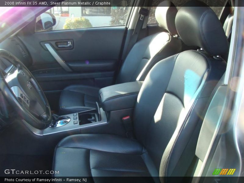 Sheer Platinum Metallic / Graphite 2008 Infiniti FX 35 AWD