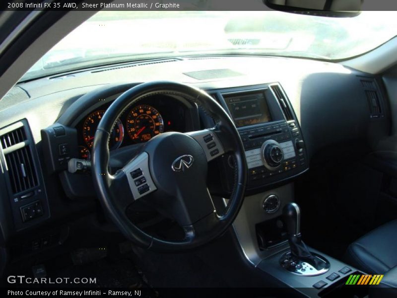Sheer Platinum Metallic / Graphite 2008 Infiniti FX 35 AWD