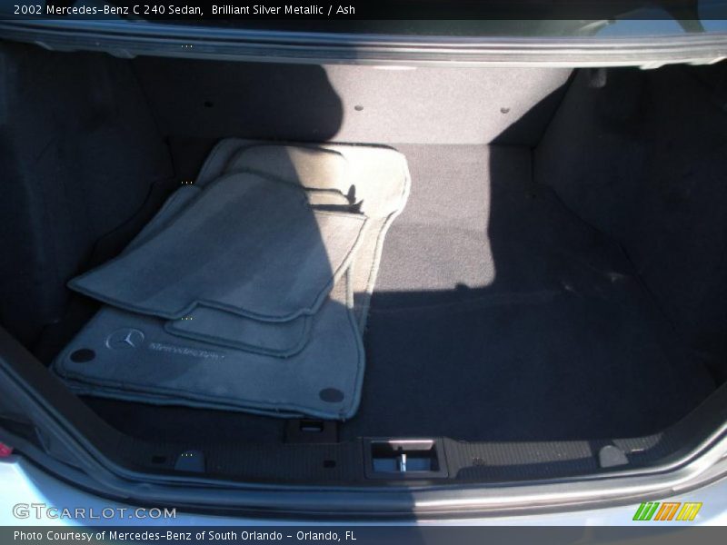 Brilliant Silver Metallic / Ash 2002 Mercedes-Benz C 240 Sedan