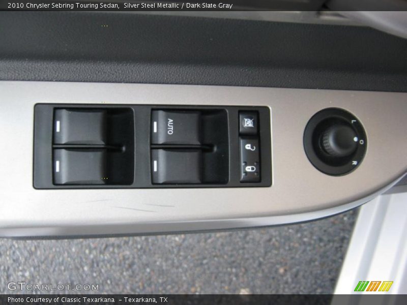 Silver Steel Metallic / Dark Slate Gray 2010 Chrysler Sebring Touring Sedan