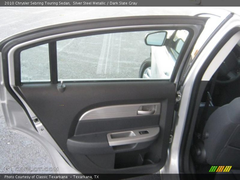 Silver Steel Metallic / Dark Slate Gray 2010 Chrysler Sebring Touring Sedan