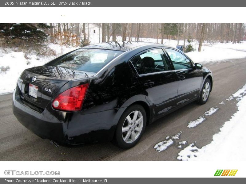 Onyx Black / Black 2005 Nissan Maxima 3.5 SL