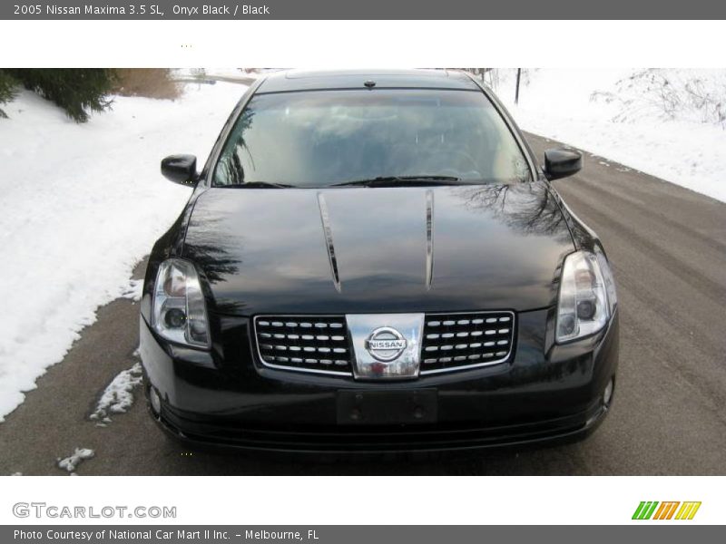 Onyx Black / Black 2005 Nissan Maxima 3.5 SL