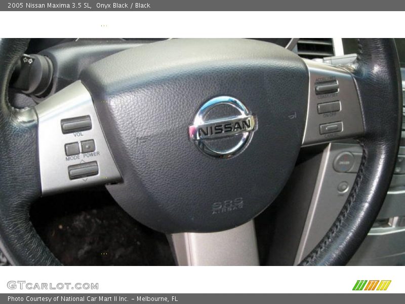 Onyx Black / Black 2005 Nissan Maxima 3.5 SL