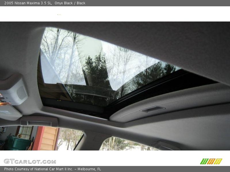 Onyx Black / Black 2005 Nissan Maxima 3.5 SL