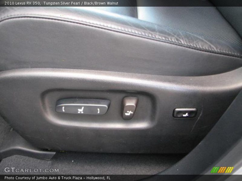 Tungsten Silver Pearl / Black/Brown Walnut 2010 Lexus RX 350