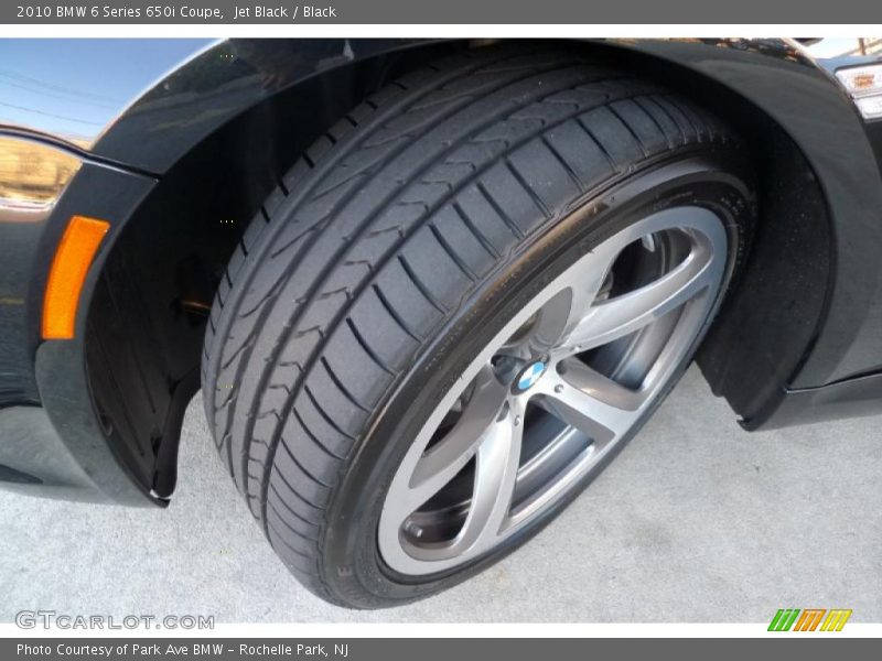 Jet Black / Black 2010 BMW 6 Series 650i Coupe