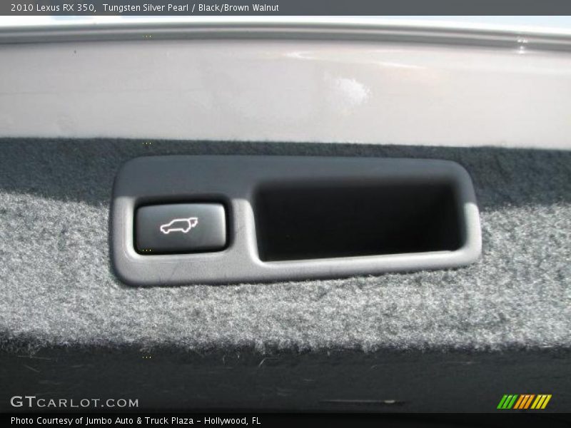 Tungsten Silver Pearl / Black/Brown Walnut 2010 Lexus RX 350