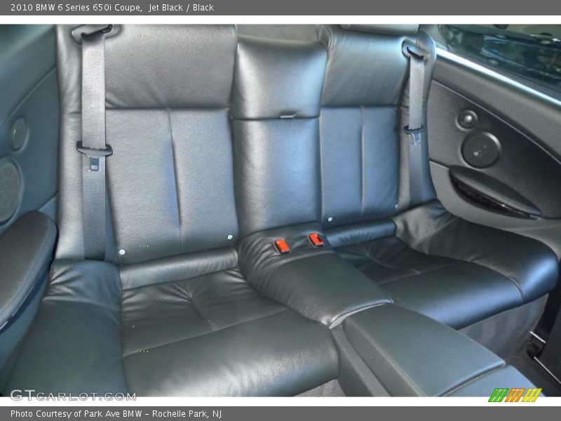  2010 6 Series 650i Coupe Black Interior
