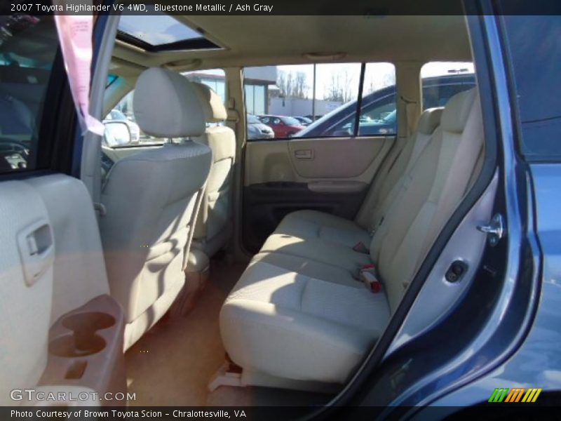 Bluestone Metallic / Ash Gray 2007 Toyota Highlander V6 4WD