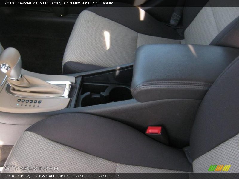 Gold Mist Metallic / Titanium 2010 Chevrolet Malibu LS Sedan