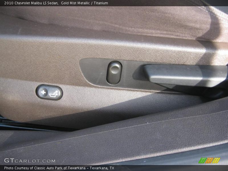 Gold Mist Metallic / Titanium 2010 Chevrolet Malibu LS Sedan