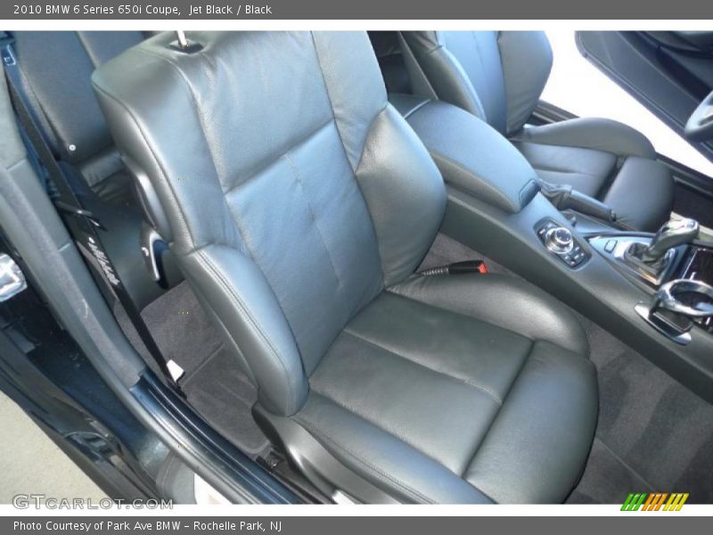 Jet Black / Black 2010 BMW 6 Series 650i Coupe