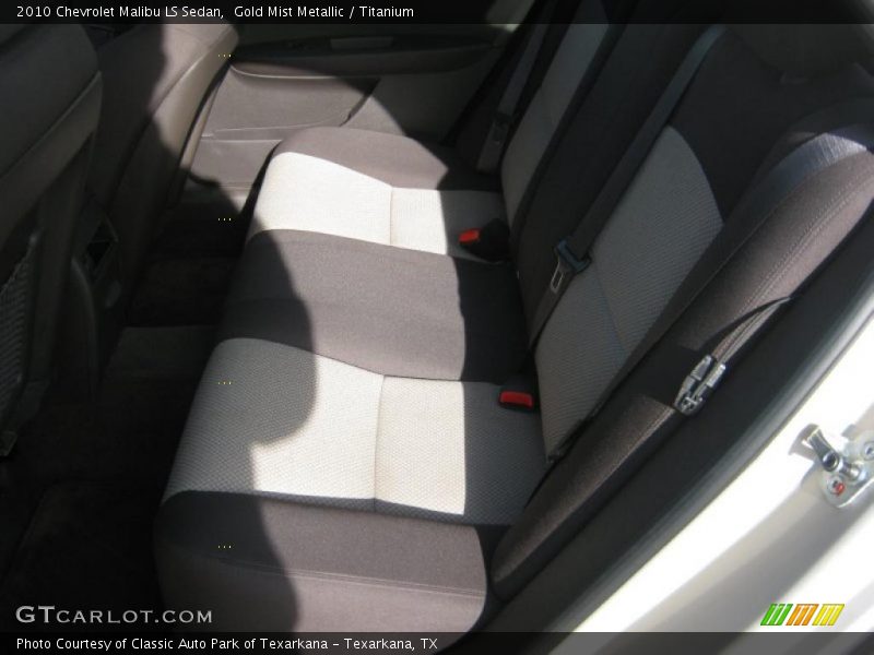 Gold Mist Metallic / Titanium 2010 Chevrolet Malibu LS Sedan