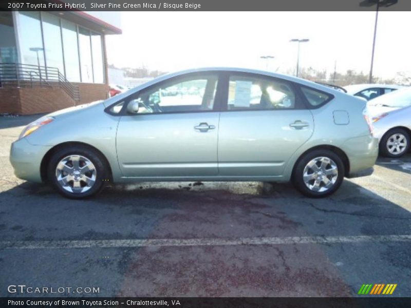 Silver Pine Green Mica / Bisque Beige 2007 Toyota Prius Hybrid