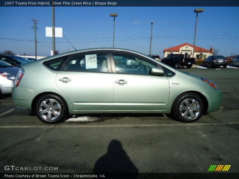 Silver Pine Green Mica / Bisque Beige 2007 Toyota Prius Hybrid