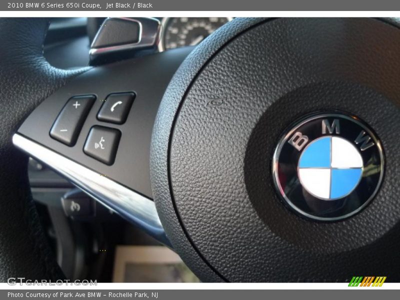 Jet Black / Black 2010 BMW 6 Series 650i Coupe