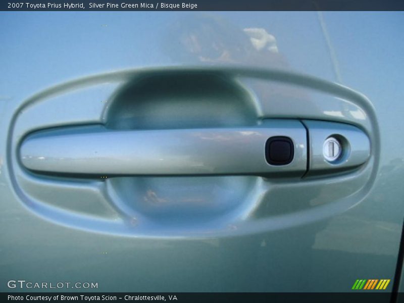 Silver Pine Green Mica / Bisque Beige 2007 Toyota Prius Hybrid