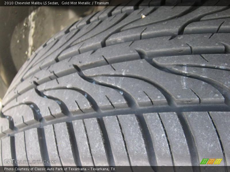 Gold Mist Metallic / Titanium 2010 Chevrolet Malibu LS Sedan