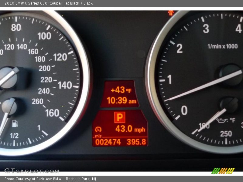 Jet Black / Black 2010 BMW 6 Series 650i Coupe