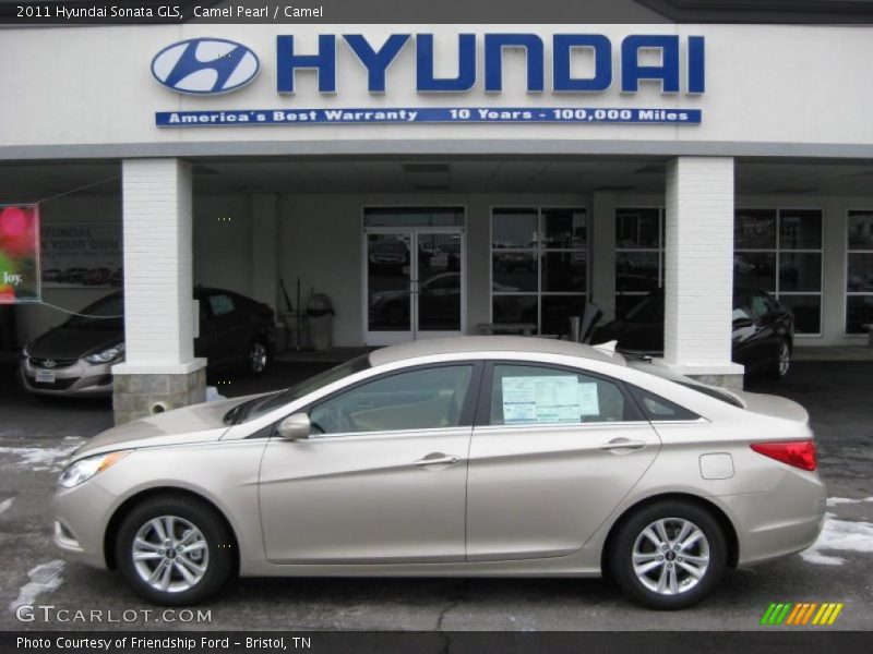 Camel Pearl / Camel 2011 Hyundai Sonata GLS