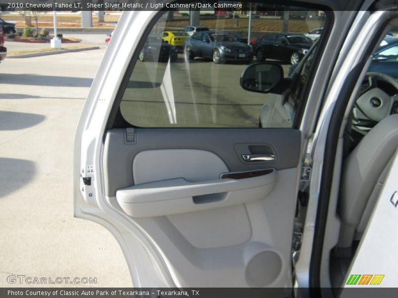 Sheer Silver Metallic / Light Cashmere/Dark Cashmere 2010 Chevrolet Tahoe LT