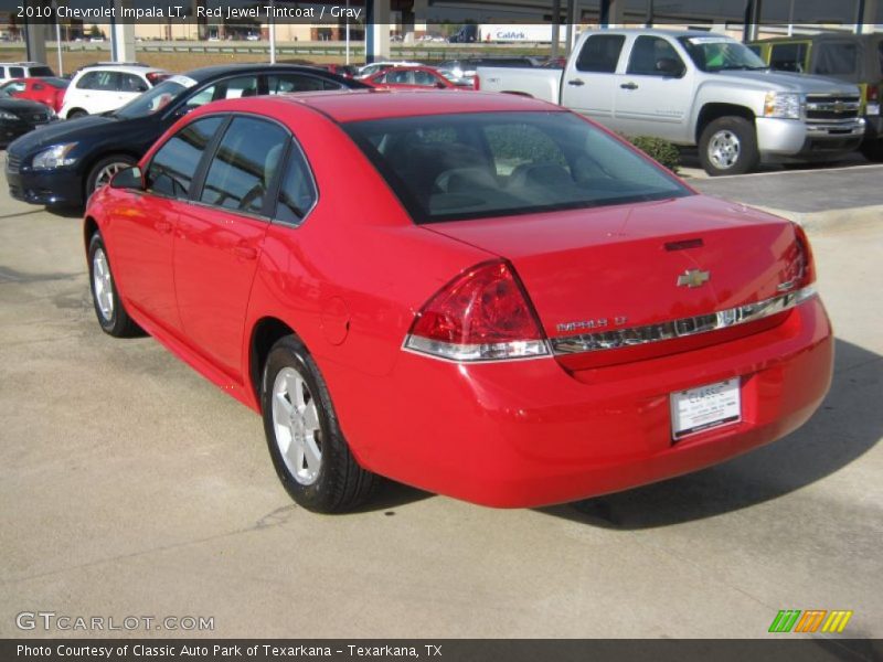 Red Jewel Tintcoat / Gray 2010 Chevrolet Impala LT