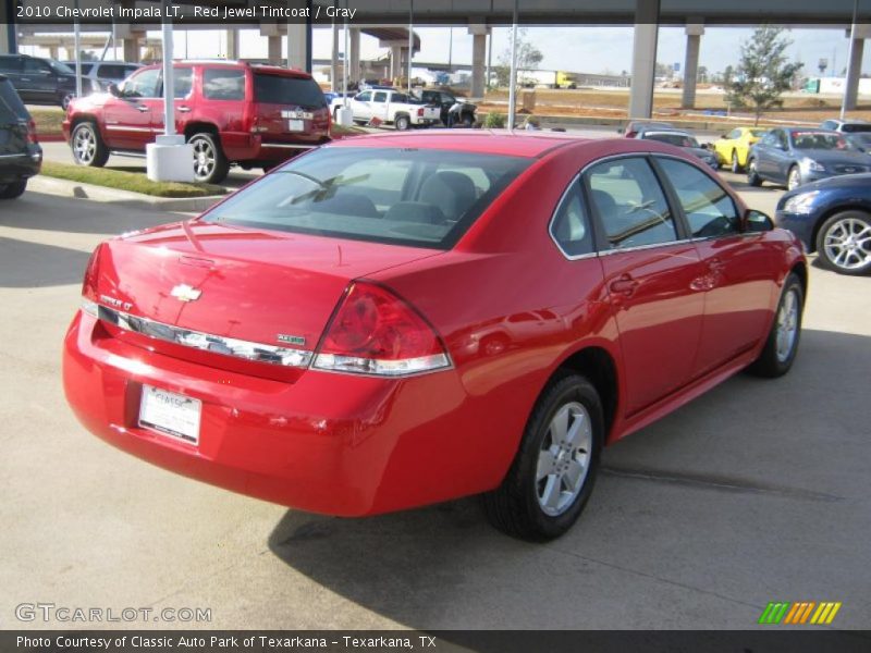 Red Jewel Tintcoat / Gray 2010 Chevrolet Impala LT