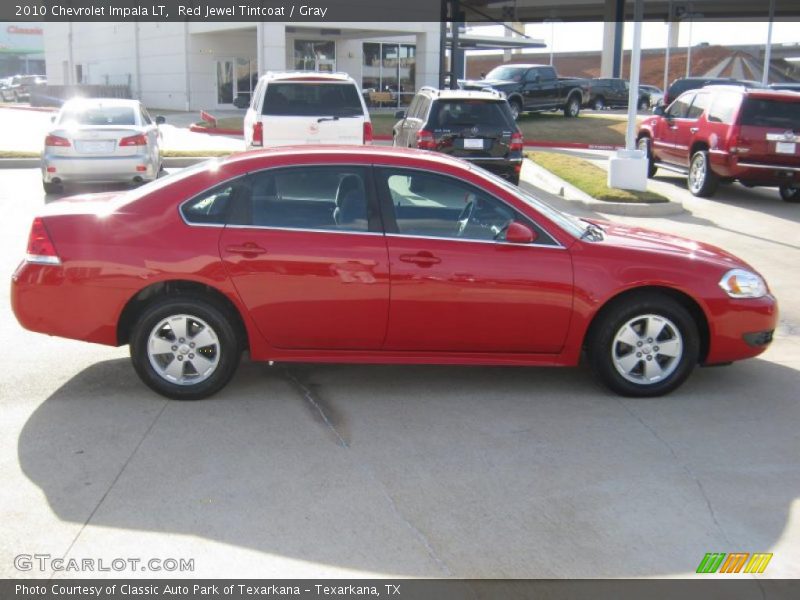 Red Jewel Tintcoat / Gray 2010 Chevrolet Impala LT