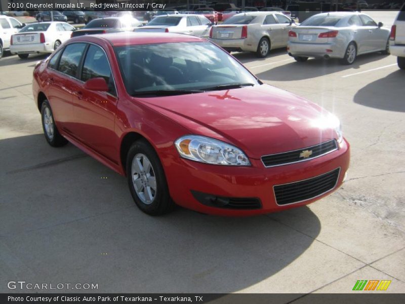 Red Jewel Tintcoat / Gray 2010 Chevrolet Impala LT
