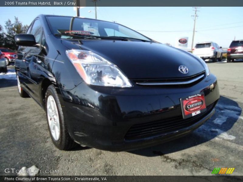 Black / Gray 2006 Toyota Prius Hybrid