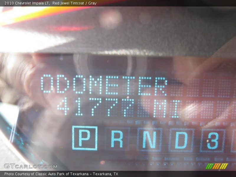 Red Jewel Tintcoat / Gray 2010 Chevrolet Impala LT