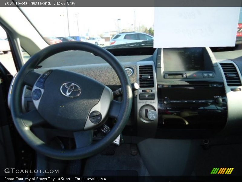 Black / Gray 2006 Toyota Prius Hybrid
