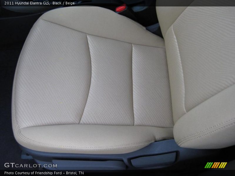 Black / Beige 2011 Hyundai Elantra GLS