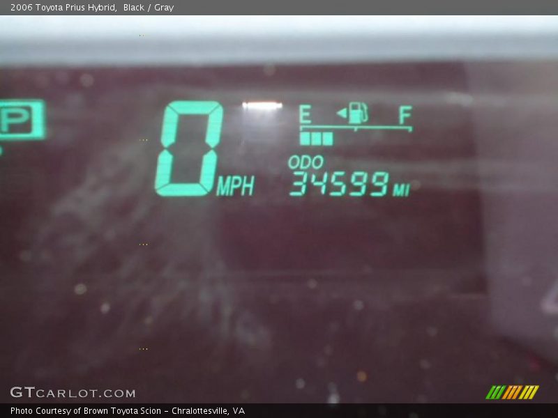 Black / Gray 2006 Toyota Prius Hybrid