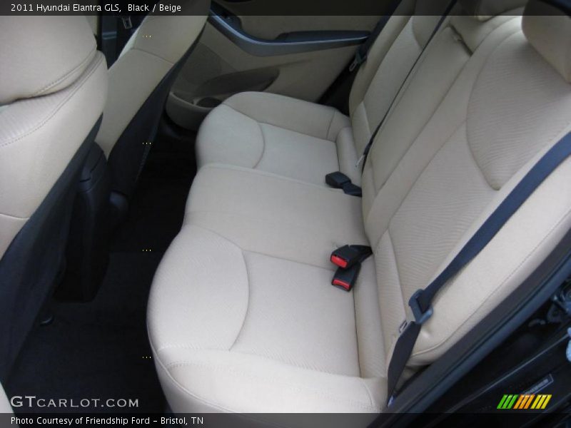 Black / Beige 2011 Hyundai Elantra GLS