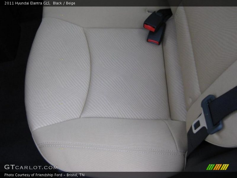 Black / Beige 2011 Hyundai Elantra GLS