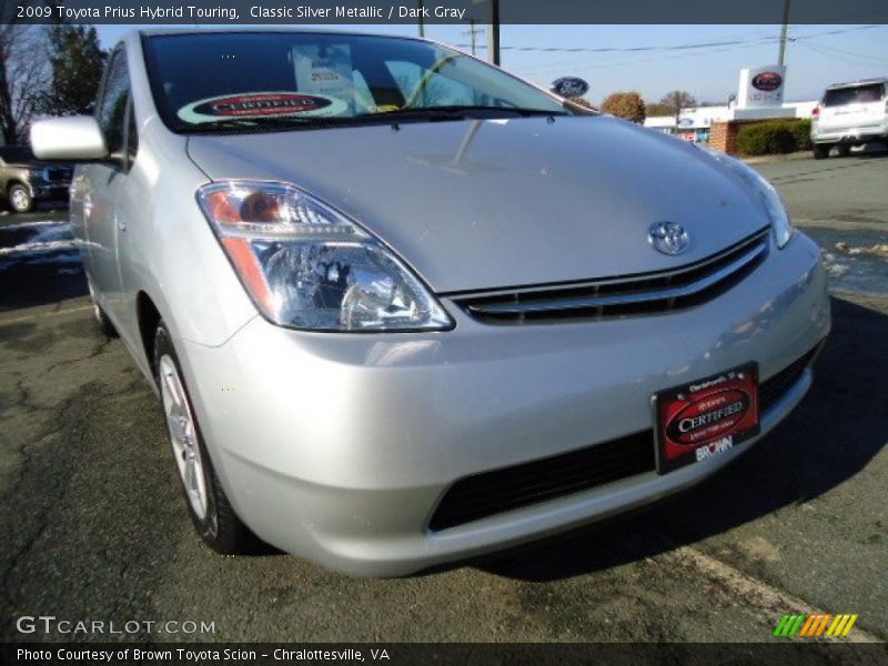 Classic Silver Metallic / Dark Gray 2009 Toyota Prius Hybrid Touring