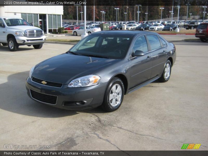 Cyber Gray Metallic / Gray 2010 Chevrolet Impala LT