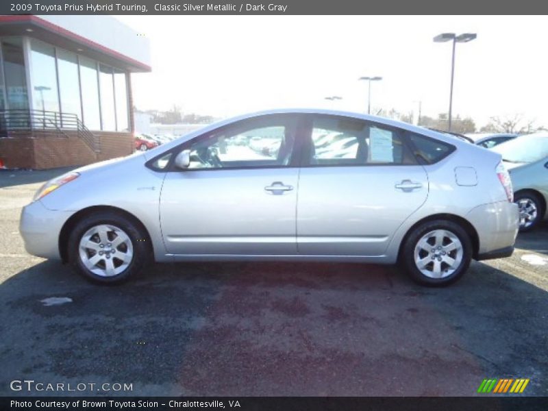 Classic Silver Metallic / Dark Gray 2009 Toyota Prius Hybrid Touring