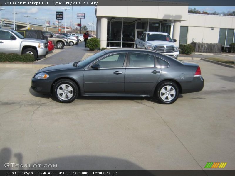 Cyber Gray Metallic / Gray 2010 Chevrolet Impala LT