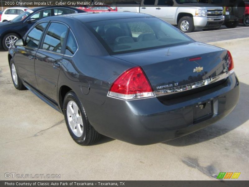 Cyber Gray Metallic / Gray 2010 Chevrolet Impala LT