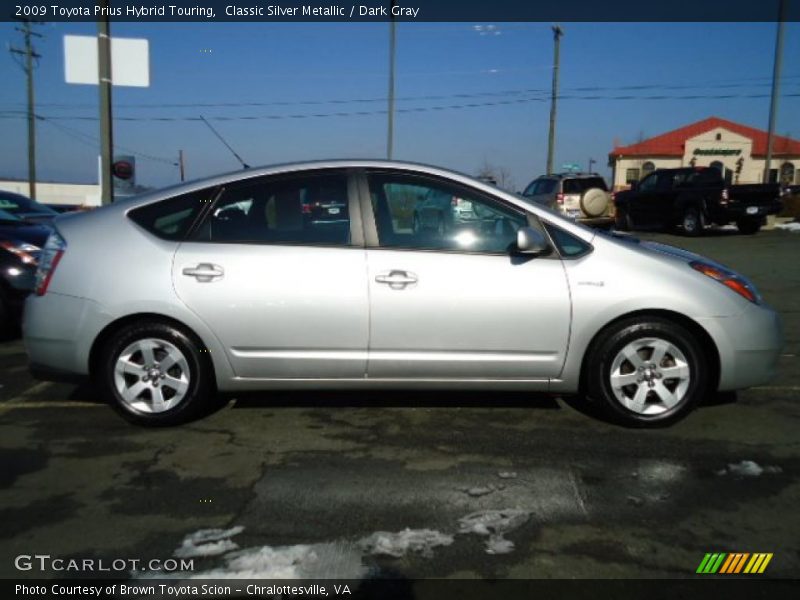 Classic Silver Metallic / Dark Gray 2009 Toyota Prius Hybrid Touring