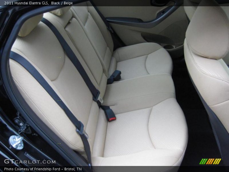 Black / Beige 2011 Hyundai Elantra GLS