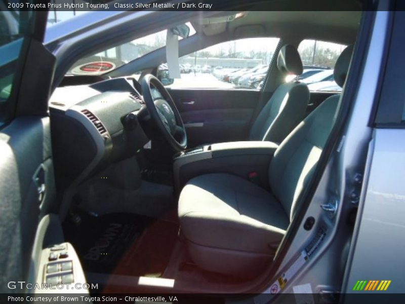 Classic Silver Metallic / Dark Gray 2009 Toyota Prius Hybrid Touring