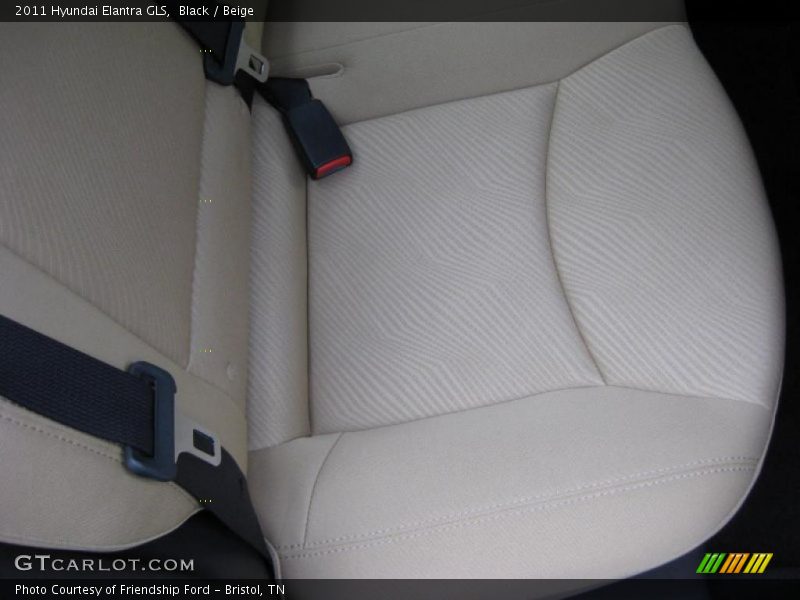Black / Beige 2011 Hyundai Elantra GLS